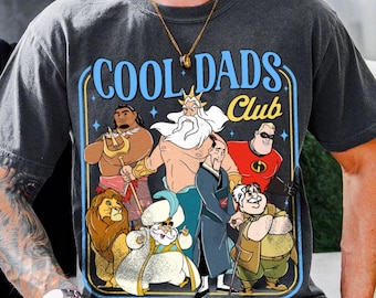 Camiseta Cool Dads Club Comfort Color, Camiseta retro Disney para padres, El mejor regalo para papá, Camiseta para viaje a Disneyland 2026