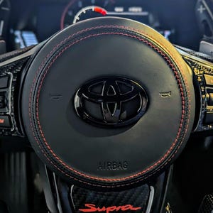 Toyota Supra || Airbag cover logo || Overlay emblem