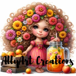 Spring Gnomes Clipart Bundle - High Quality JPGs Download - Instant Digital Download - Card Making- Commercial Use