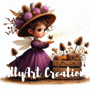 Fall Gnome Clipart Bundle - Autumn Gnome Art - Cute Gnomes JPG for Thanksgiving - High Quality Digital Download- Commercial Use