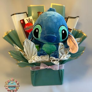 Essbarer Blumenstrauß für Kinder zum Geburtstag,  als besonderen Anlass .