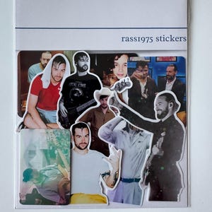 The 1975 Ross MacDonald Sticker Pack – Band Merch, Fan Art, Album Artwork Stickers