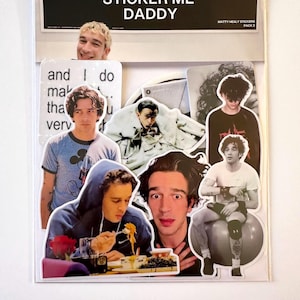 The 1975 Matty Healy Sticker Pack 2 – Band Merch, Fan Art, Album Artwork Stickers