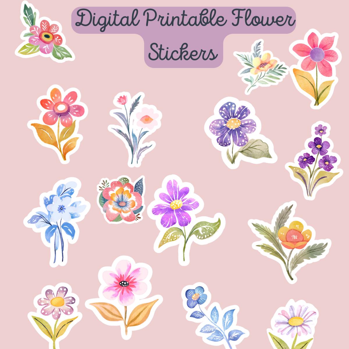 Cute Floral Printable Stickers Png Inspirational Sticker Png Print cute-floral-printable-stickers-png-inspirational-sticker-png-print