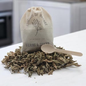 1KG 35.274 OUNCE Geranium Rose HERB Marokkanische Geranienrose - Handverlesene getrocknete Geranienblätter für Tees, Hautpflege und Aromatherapie