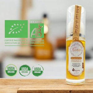 Title: Pure Unroasted Argan Oil - 100% Natural, Cold-Pressed, Moroccan Skin & Hair Care Essential