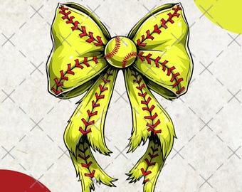 Arco de coqueta de softbol PNG, Clipart de arco de softbol, Gráfico de arco deportivo, Arco de softbol retro Png, Arco de coqueta de softbol Sublimación Png