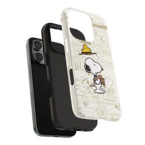 Snoopy Comic Tough Phone Case – Durable, Cartoon Lover Gift image 4