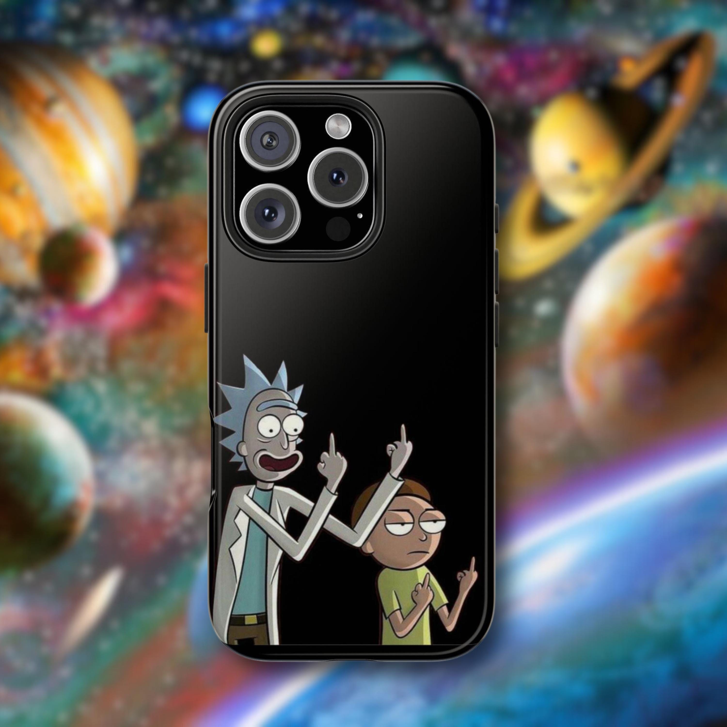 Rick and morty phone case - Etsy 日本