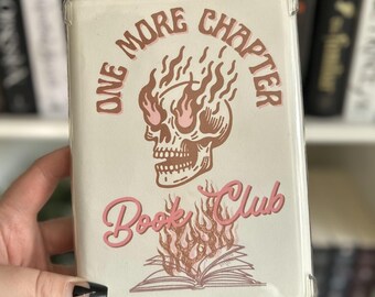 Folleto imprimible para Kindle sobre libros / Club de lectura de un capítulo más