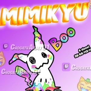 Spooky Mimikyu Emote Etsy Exclusive Halloween Season - emote Twitch Kick...