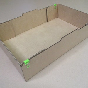 Lot de 10 grands bacs à litière pour chats jetables 21 x 13 po x 5 po, parfum anthracite fabriqué aux États-Unis