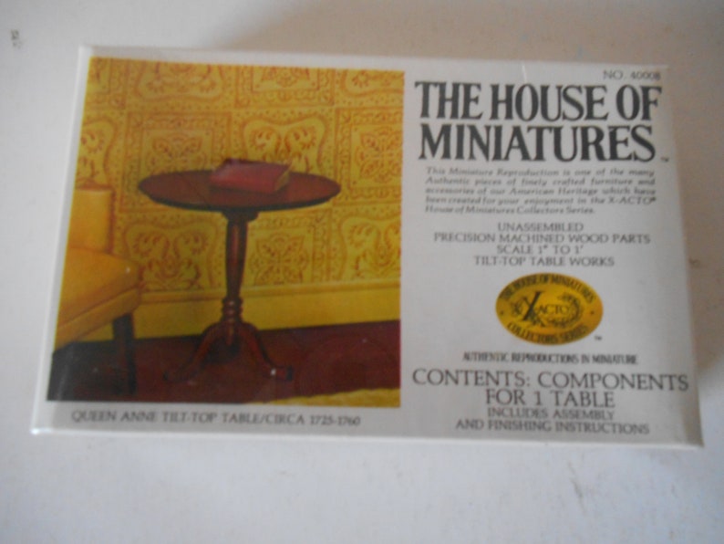 house of miniatures dollhouse furniture kits