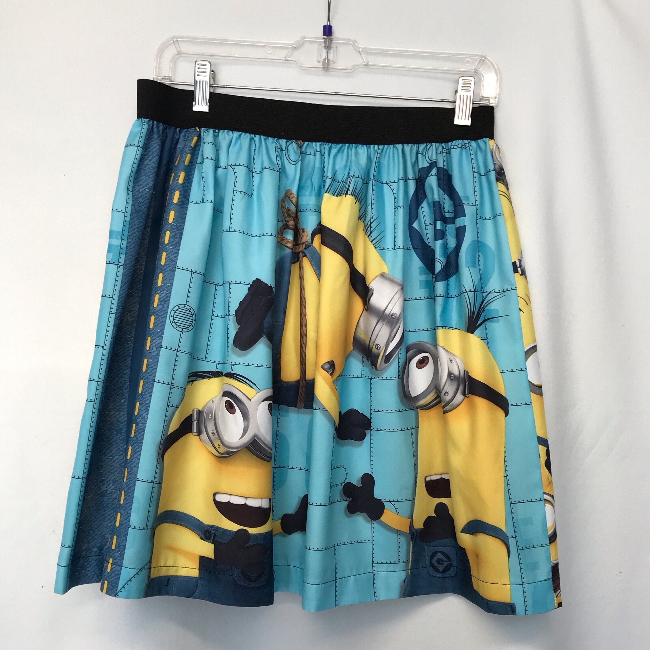 Minions Ladies Skirt From Upcycled Fabric- 32