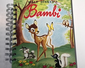 Walt Disneys Bambi LGB-dagbok/limbok Handgjord