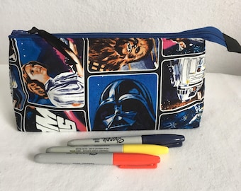 Star Wars Zipper Pouch 9" x 5" x 2.5"