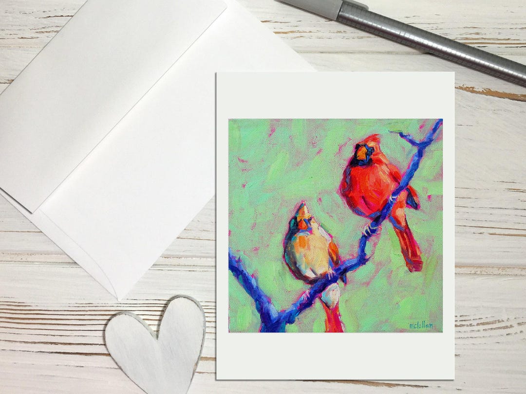 Cardinal Note Card Set: All Occasion Greeting Cards - Etsy