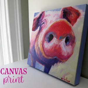Colorful Cow Art Print: Farm Nursery Decor image 4