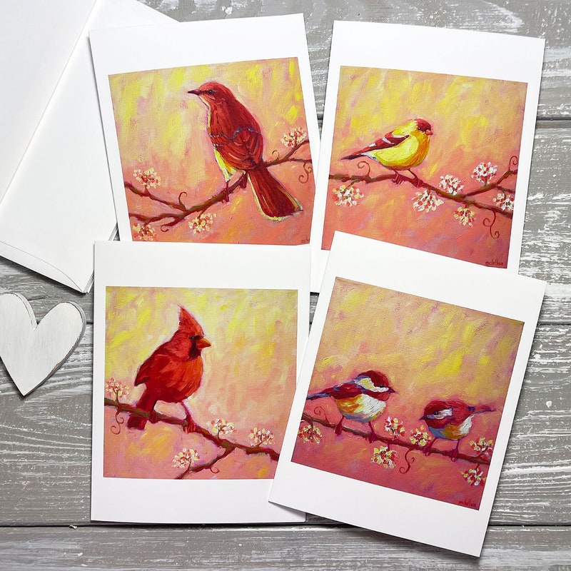 Bird Thank You - Etsy