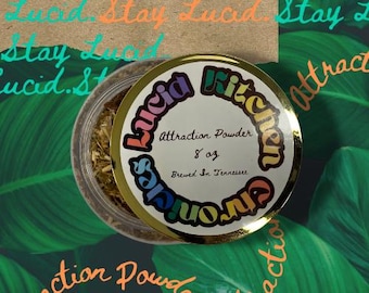 Polvo de atracción: atrae amor, suerte y abundancia. Polvo de atracción poderoso: atrae amor, dinero y oportunidades.