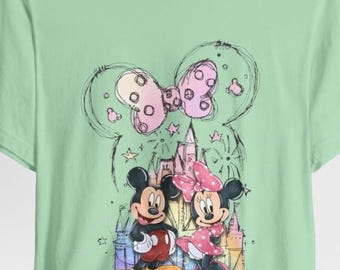 Mickey and Minnie Shirt Tee, Disney Shirt, Disney Tee, Disney Vacation Shirt, Disney Mouse Shirt, Disney Family Shirts, Disney Ears Shirt