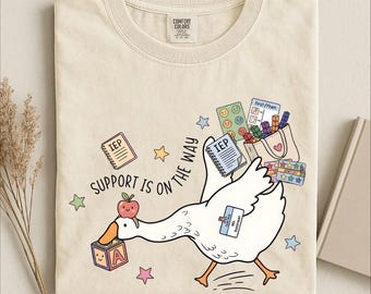 Comfort Colors Silly Goose Special Education Teacher Shirt, Funny Special Education Teacher Gift, SPED Teacher Shirt, Special Ed Team Shirt