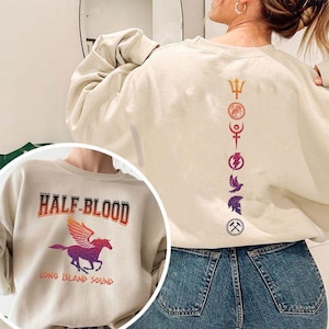 Percy Jackson Sweatshirt, Camp Half Blood Shirt, Annabeth Shirt, Book Lover Shirt, Camp Jupiter Shirt, Long Island Sound, Book Lover Gift