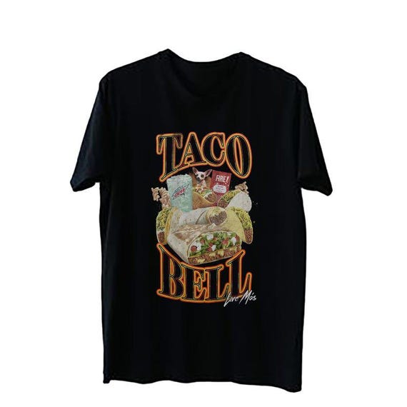 Taco Bell Tシャツ 90s changes シングルステッチ Vintage 1998 Changes Single Stitch Taco Bell Chihuahua Here