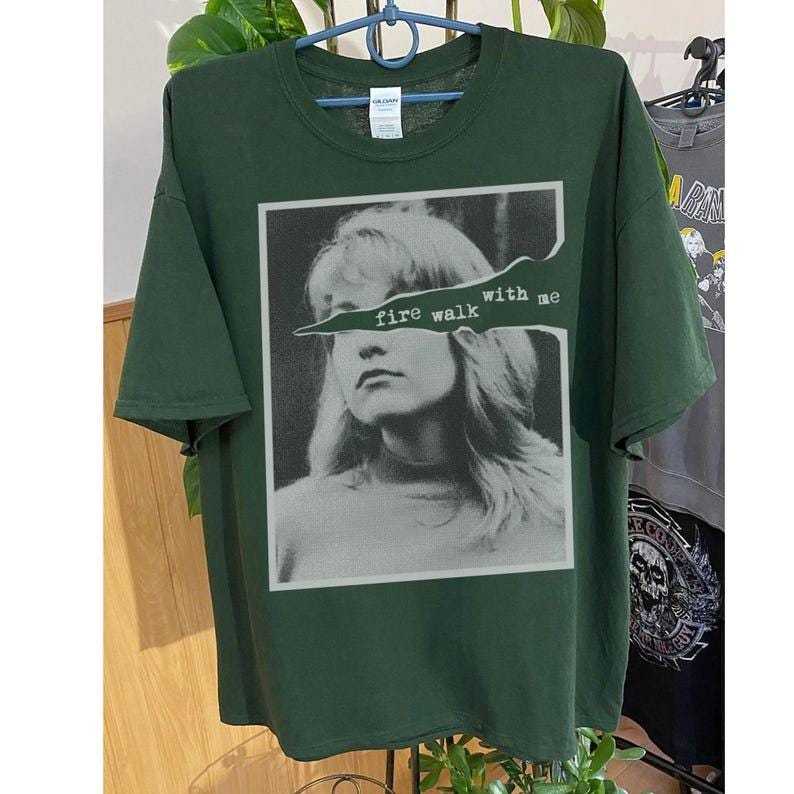 T-shirt Twin Peaks Années 90 - Réimpression Unisexe, Tailles S à 5XL, En Coton