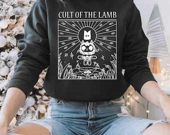Cult Of The Lamb Sweatshirt: Gothic Gamer Unisex Clothing