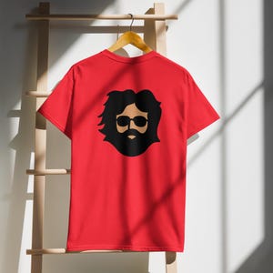 Grateful Dead Lightning Bolt on Front Jerry on Back DryBlend® T-Shirt