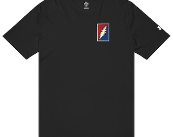 Grateful Dead Lightning Bolt Under Armour athletic t-shirt