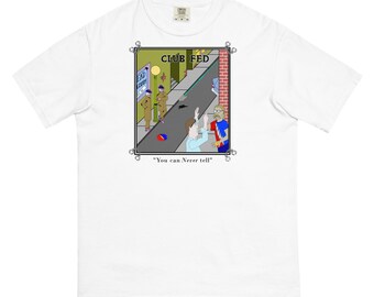 Club Fed Unisex garment-dyed heavyweight t-shirt