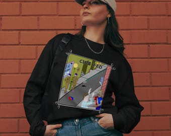 Club Fed on Premium heavyweight long sleeve shirt