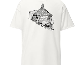 Ice House on Front of Unisex classic tee