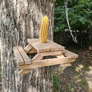 Karmnik dla wiewiórek cedrowych – Corny Corner of Backyard Shenanigans