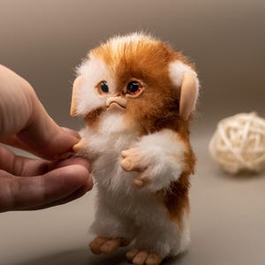 Tiny Gremlin Gizmo Art Doll: Handmade Kawaii Plush - Etsy