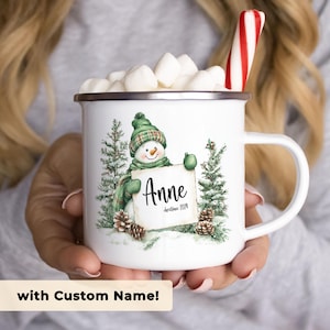 Custom Christmas mug with personalized name Christmas gift cup for Christmas Coffee mug personalized with name customization Christmas cup