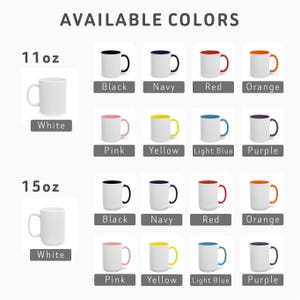 Custom Photo Collage Coffee Mug with personalization for Mothers day mug Personalized image mug for Mom Picture collage gift coffee mug image 10