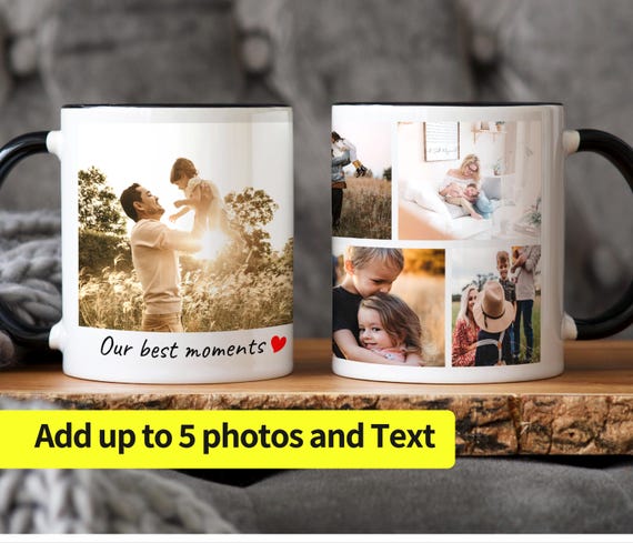 Personalised Mug With Photo And Text | Customised Logo Design - View #6