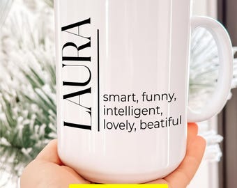 Birthday Gift Mug Name Meaning Coffee Cup Name Definition Gift personalized Name Mug for Her Name Cup Gift