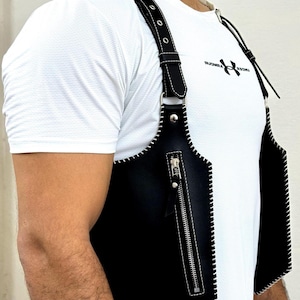 Handgefertigte Handytasche Harness, Umhängetasche, schwarze diebstahlsichere Festival-Geldbörse mit Handyhülle und Brieftasche, Geschenk für Reisende