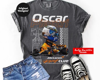Oscar Piastri McLaren Vintage Shirt, Formula 1 Tee, Comfort Colors Vintage Formula One, Formula F1 Merch, Piastri Racing Fan, F1 Gifts