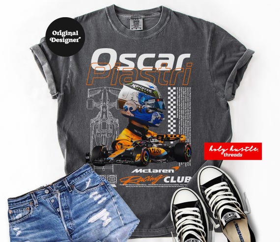 Oscar Piastri McLaren Vintage Shirt, Formula 1 Tee, Comfort Colors Vintage Formula One, Formula F1 Merch, Piastri Racing Fan, F1 Gifts