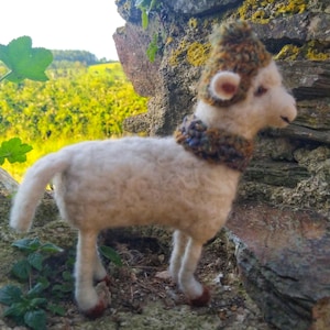 sheep-wool-sculpture-sheep-figurine-sheep-lovers-gift-handmade-sheep