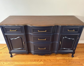 Sold** - Solid Wood Buffet Cabinet