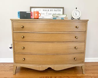 SOLD** - 4-Drawers Real Wood Dresser. **Item was SOLD**