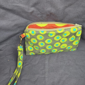 Handmade Colorful Clutch Wallet | Zippered Wallet | Women's Wallet | Card Holder | Small Purse