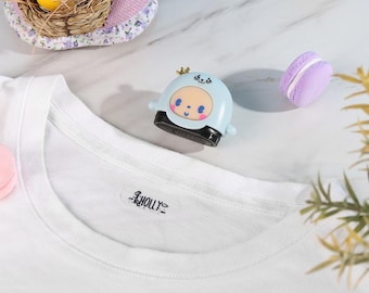 Sello personalizado para niños, sello con nombre para niños, resistente al agua y a los arañazos, sello con nombre personalizado, regalo para niños, sello personalizado, etiquetas para niños, etiqueta con nombre
