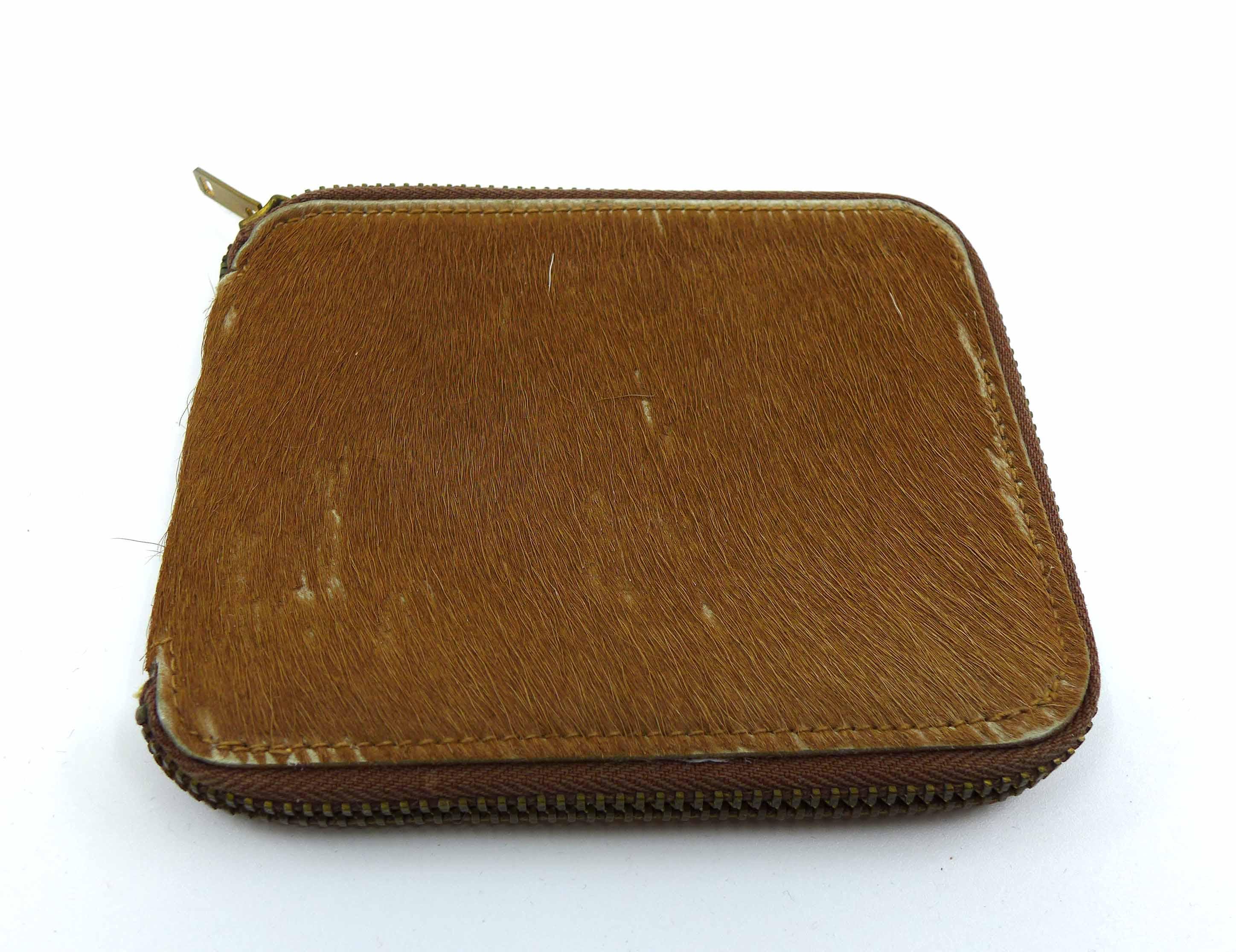 Vintage Lulu Ladies Black Wallet Tri-Envelope Style Snap